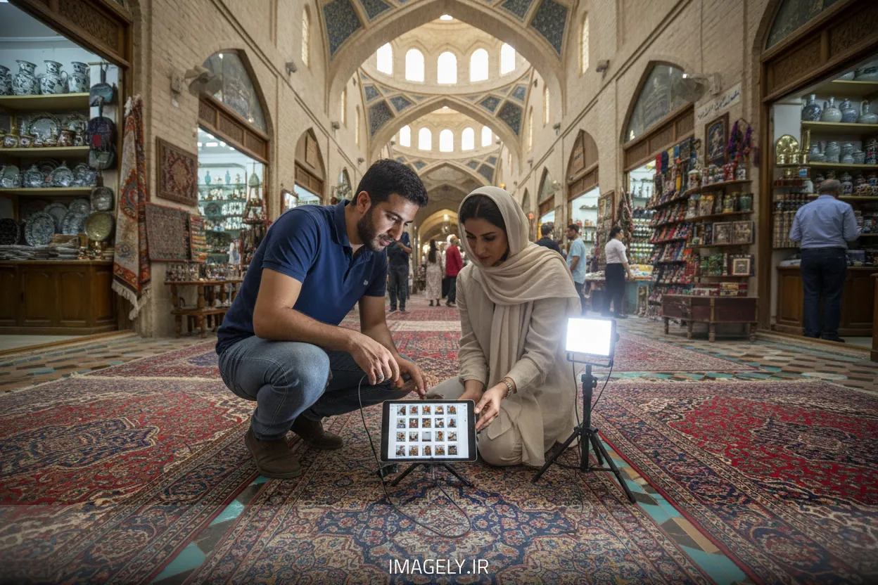 نمایش مراحل کلی بهینه‌سازی تصاویر برای کاهش حجم و افزایش سرعت سایت