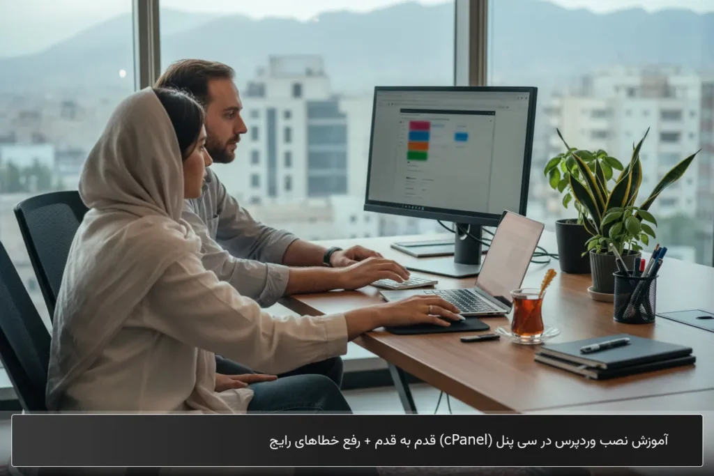 آموزش نصب وردپرس در سی پنل