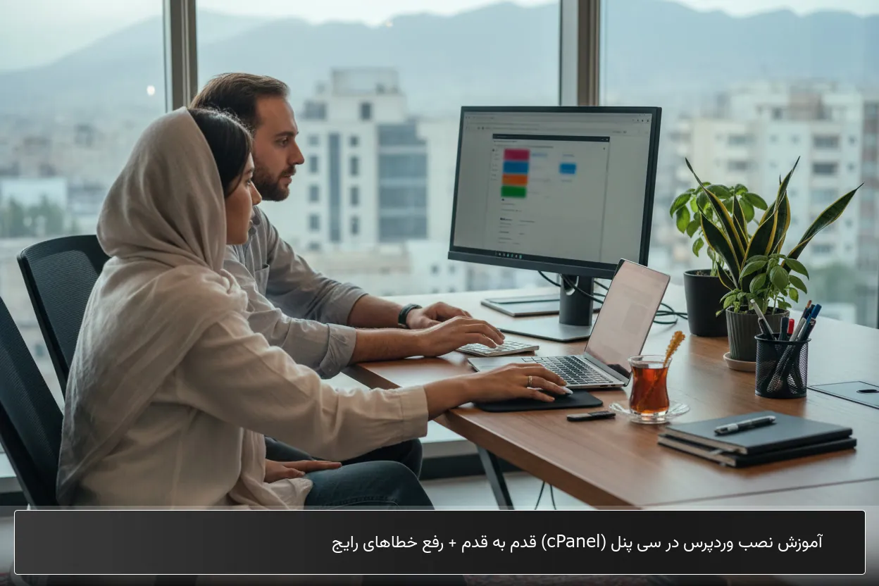 آموزش نصب وردپرس در سی پنل