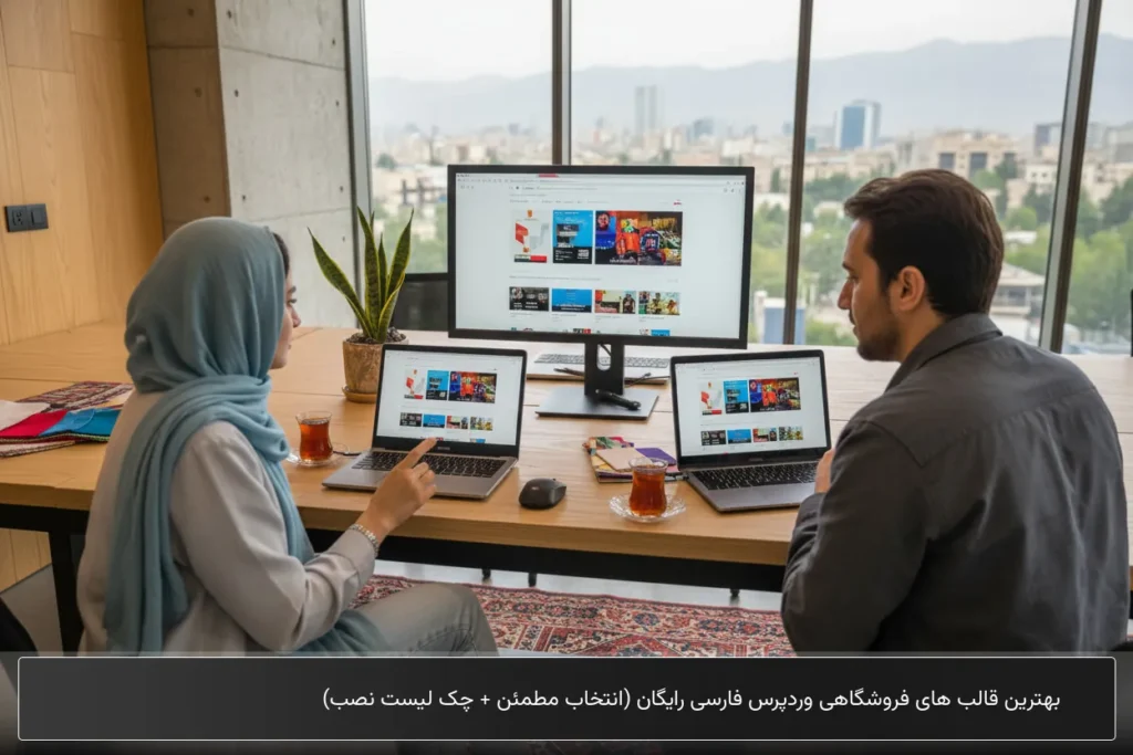 بهترین قالب های فروشگاهی وردپرس فارسی رایگان