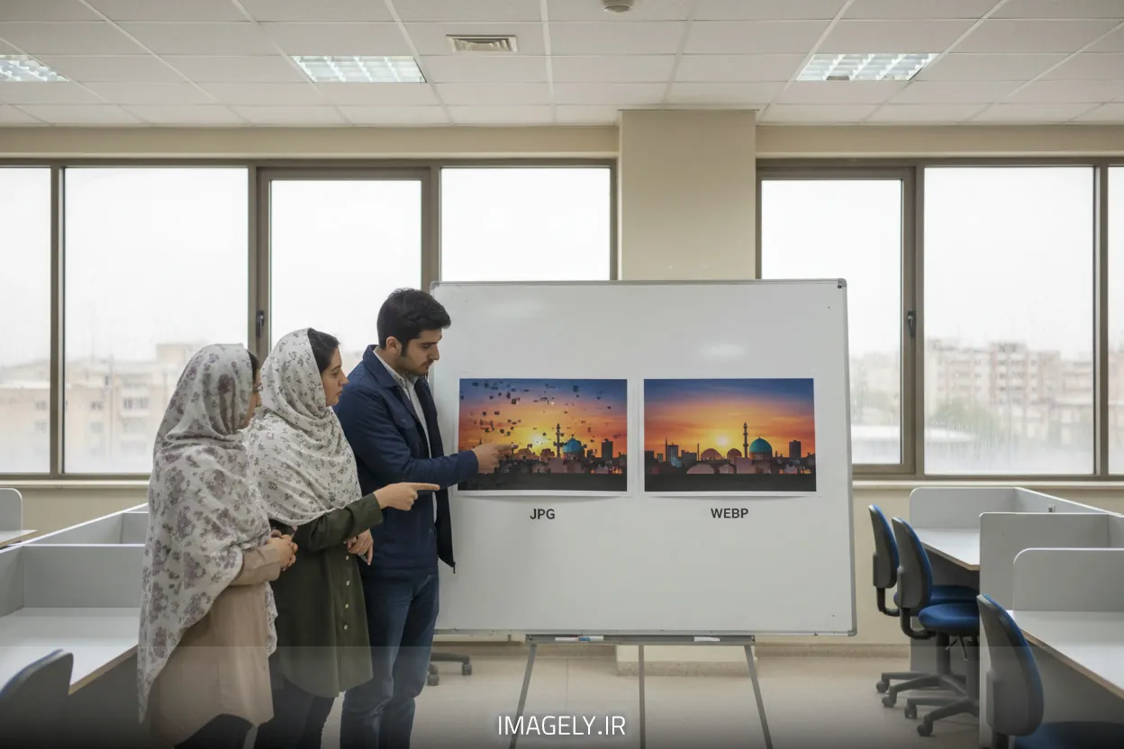 مقایسه تفاوت WebP و JPG از نظر حجم، کیفیت و قابلیت‌ها