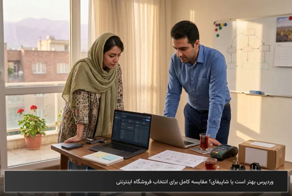 وردپرس بهتر است یا شاپیفای