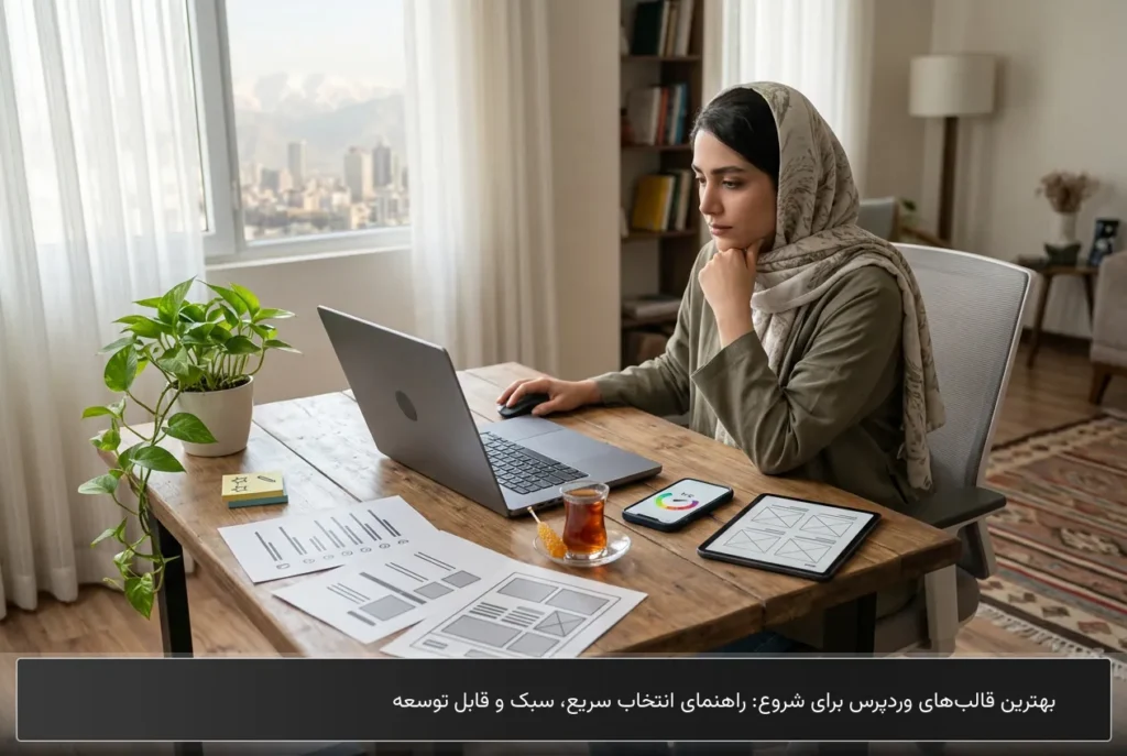 بهترین قالب‌های وردپرس برای شروع