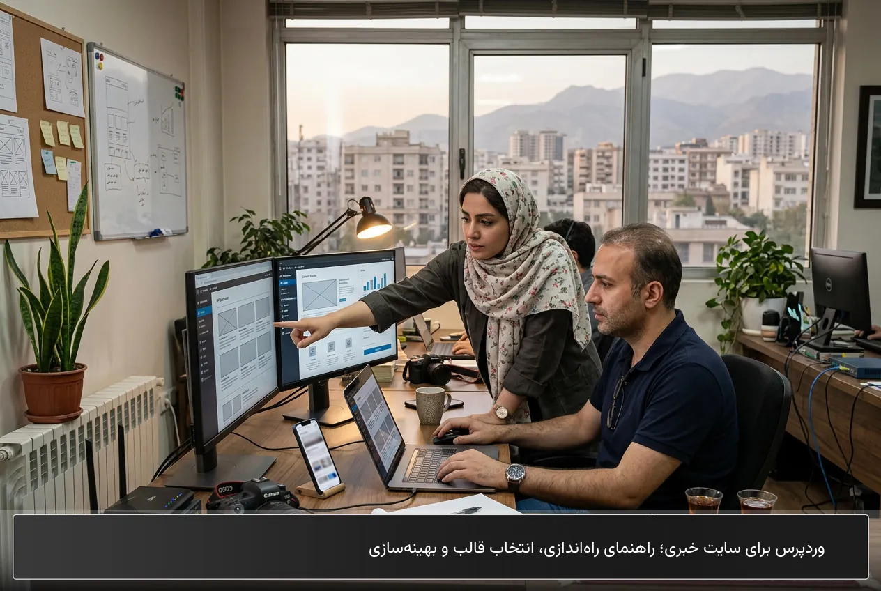 وردپرس برای سایت خبری