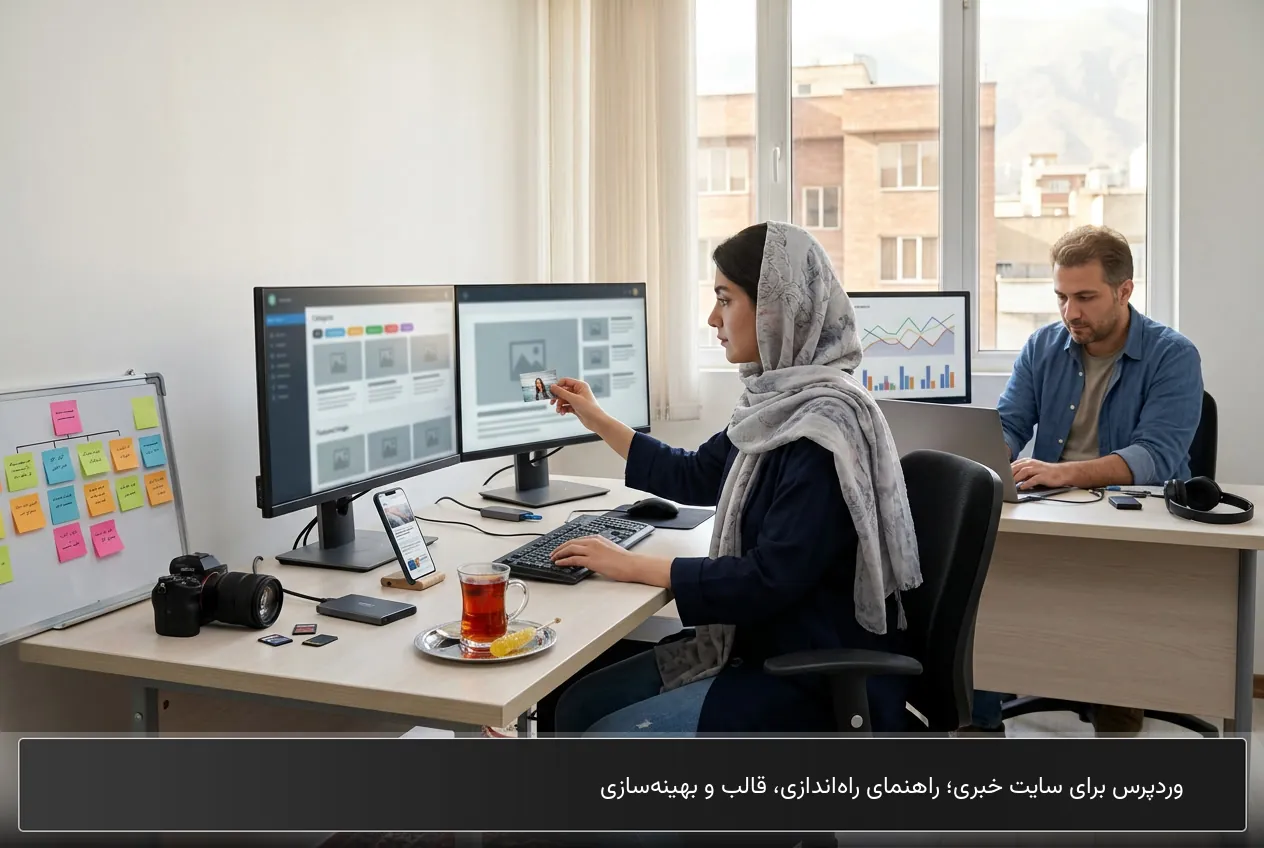 وردپرس برای سایت خبری
