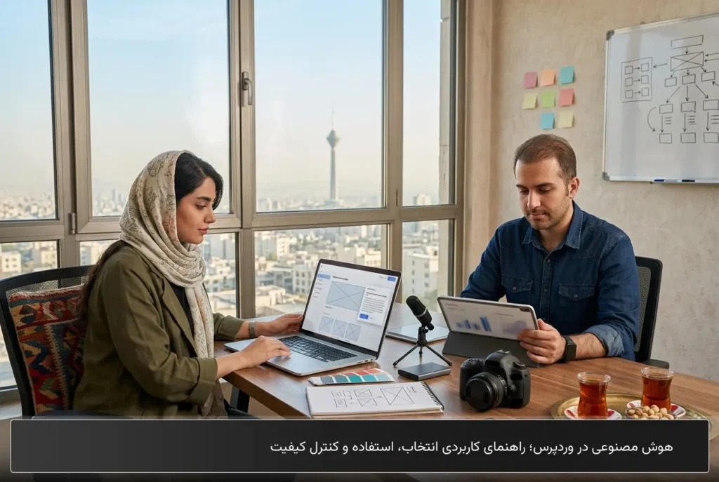 هوش مصنوعی در وردپرس