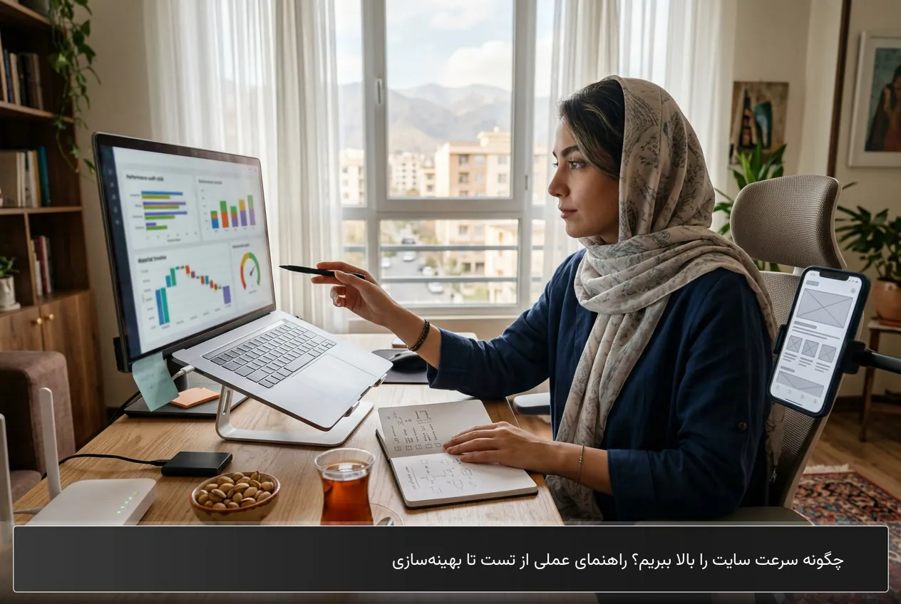 چگونه سرعت سایت را بالا ببریم