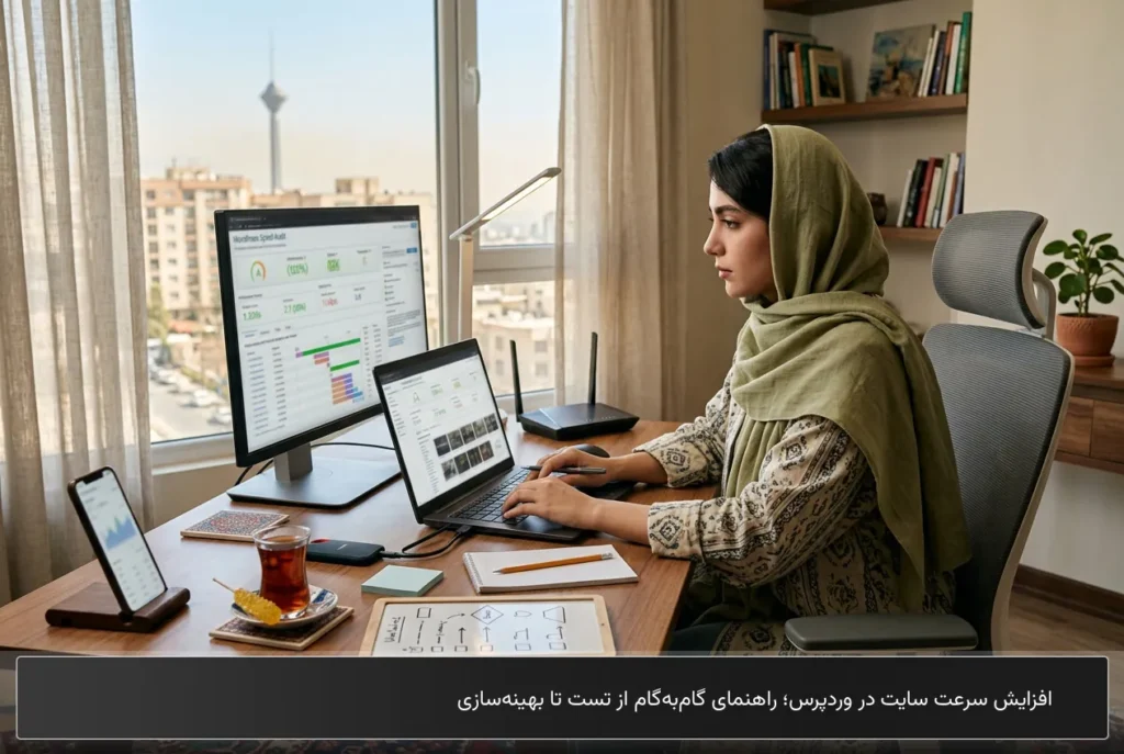 افزایش سرعت سایت در وردپرس
