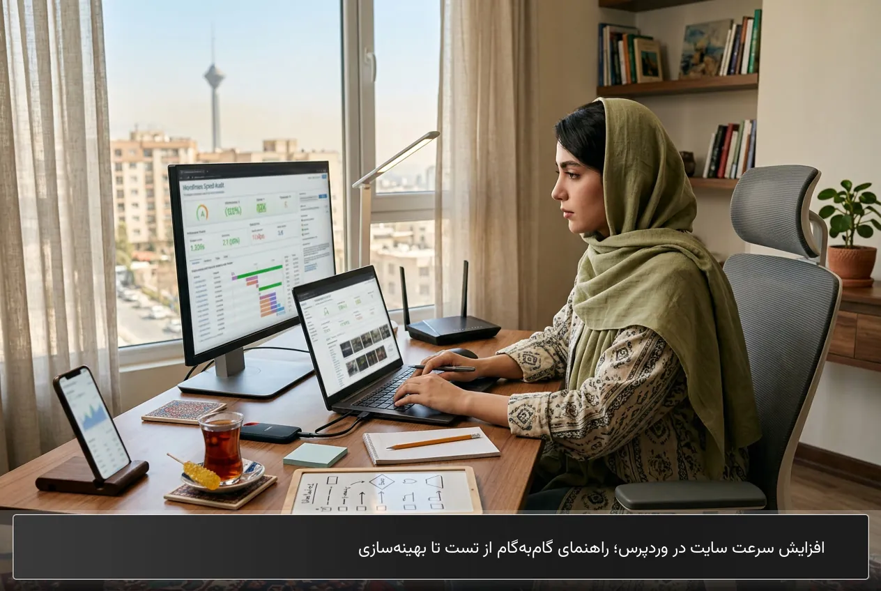 افزایش سرعت سایت در وردپرس